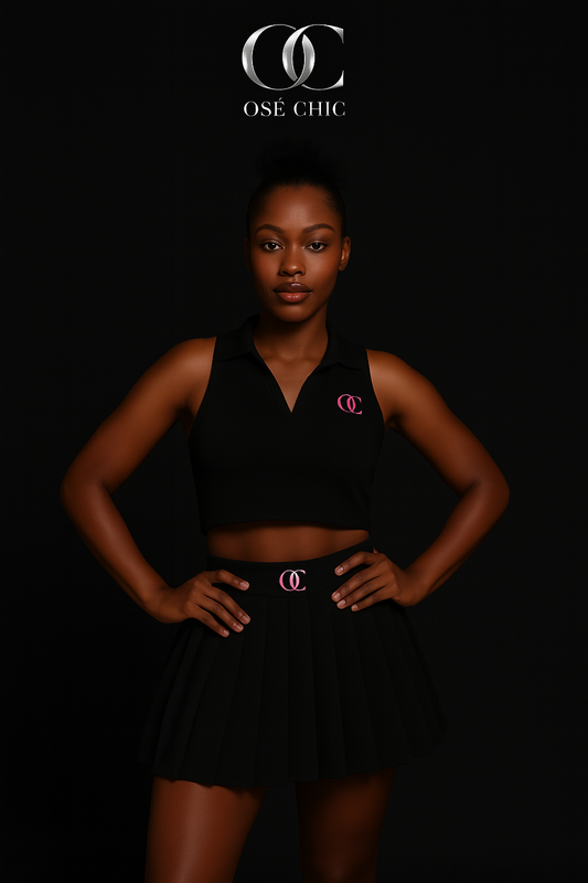 Serve & Slay Tennis Skirt Set